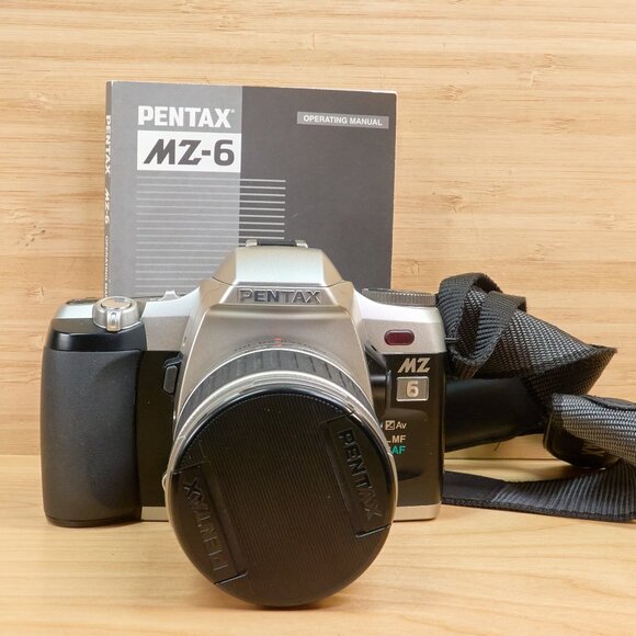 Pentax MZ-6 35mm slr Film Camera, w/ SMS Pentax FAJ 28-80mm Lens, Made in Japan - Picture 2 of 9